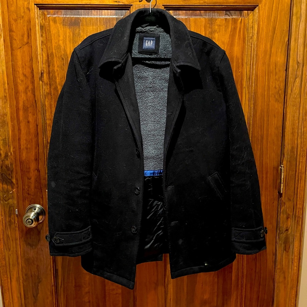 GAP Black Pea Coat